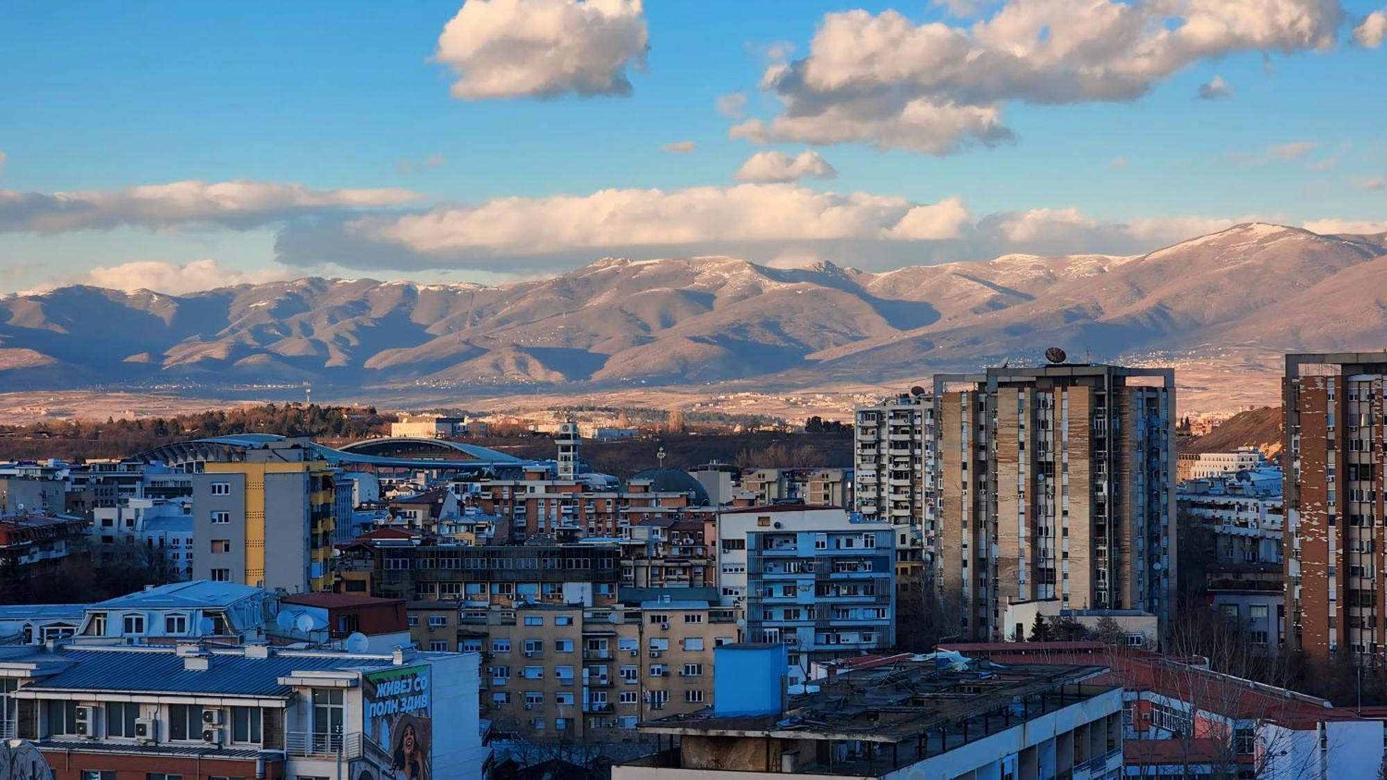 Diamond Residences 10Th Fl. Lux Apt. W/ City View Skopje Esterno foto