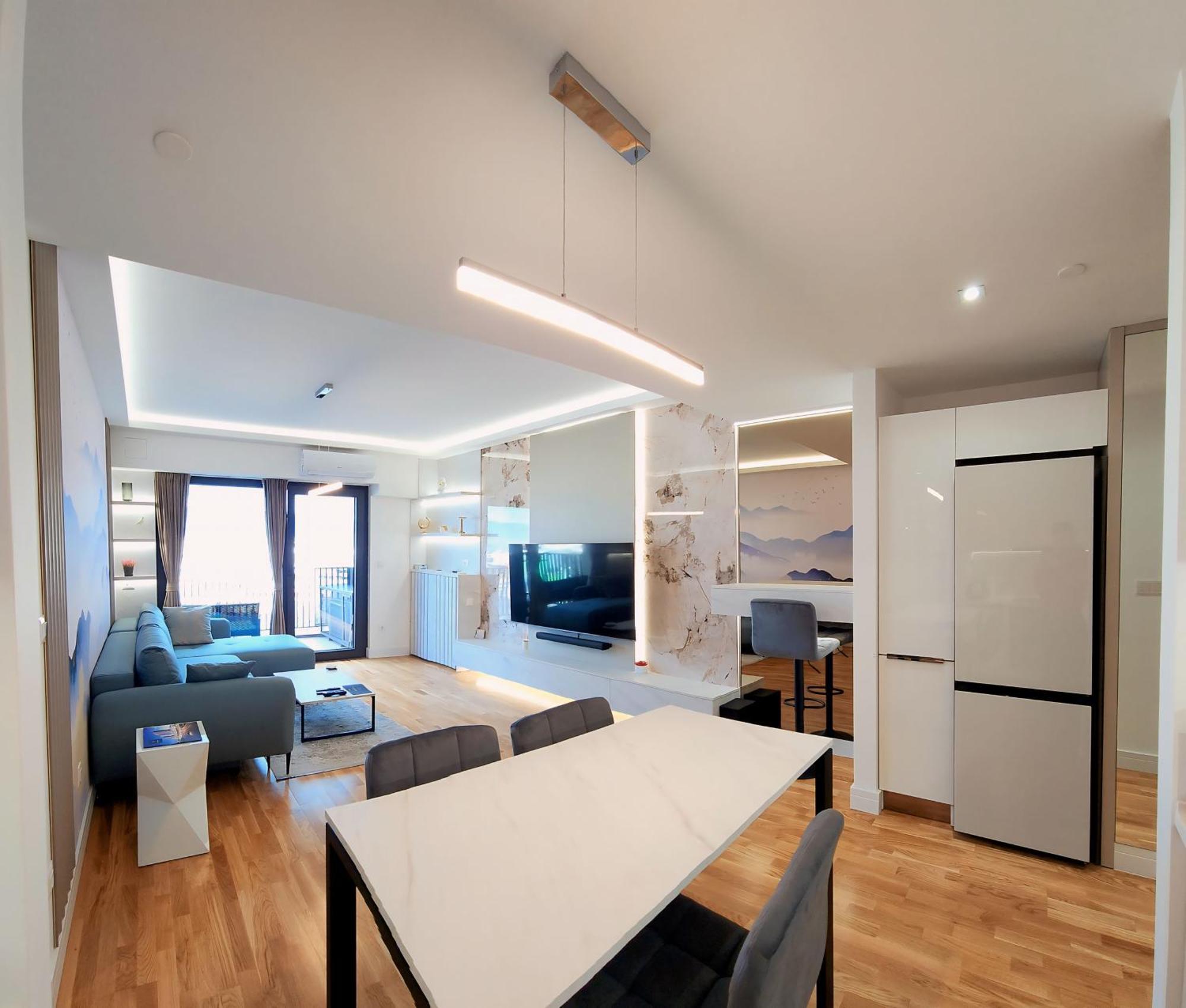 Diamond Residences 10Th Fl. Lux Apt. W/ City View Skopje Esterno foto